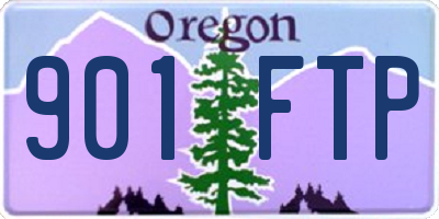 OR license plate 901FTP