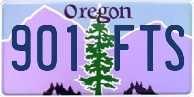 OR license plate 901FTS