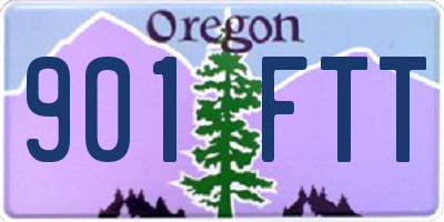 OR license plate 901FTT