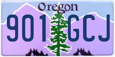 OR license plate 901GCJ