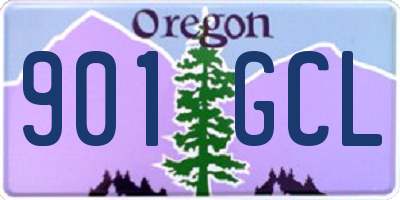 OR license plate 901GCL