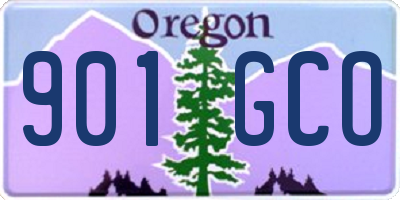 OR license plate 901GCO