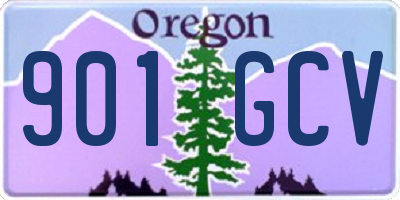 OR license plate 901GCV