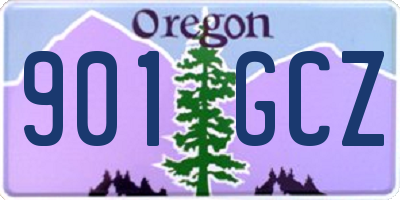 OR license plate 901GCZ