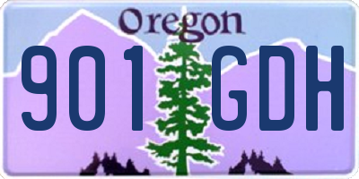OR license plate 901GDH