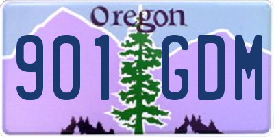 OR license plate 901GDM