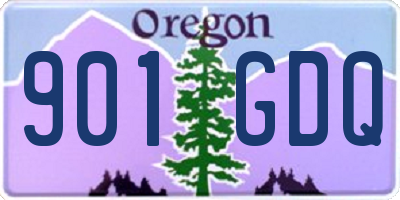 OR license plate 901GDQ