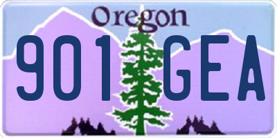OR license plate 901GEA