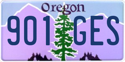 OR license plate 901GES