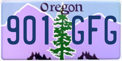 OR license plate 901GFG