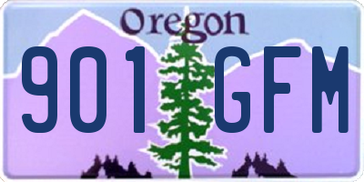 OR license plate 901GFM