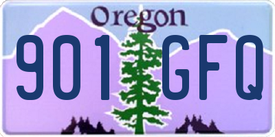 OR license plate 901GFQ