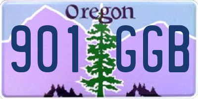 OR license plate 901GGB