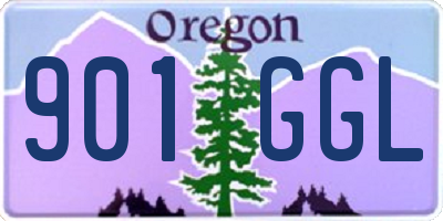 OR license plate 901GGL