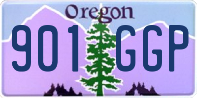 OR license plate 901GGP