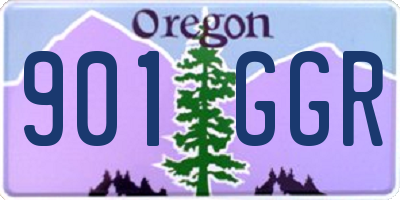OR license plate 901GGR