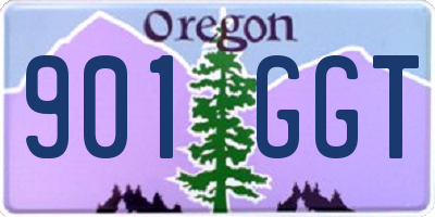 OR license plate 901GGT