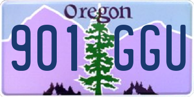 OR license plate 901GGU