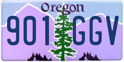 OR license plate 901GGV