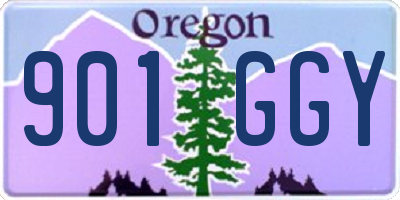 OR license plate 901GGY