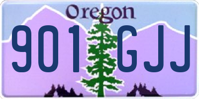 OR license plate 901GJJ