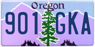 OR license plate 901GKA