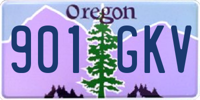 OR license plate 901GKV