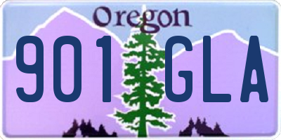 OR license plate 901GLA