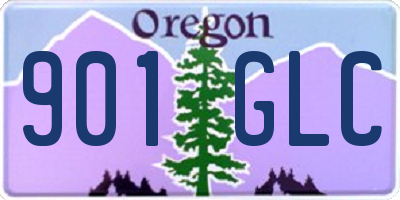 OR license plate 901GLC