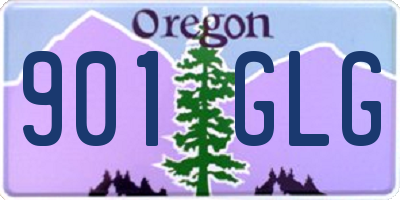 OR license plate 901GLG