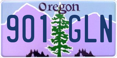 OR license plate 901GLN