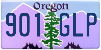 OR license plate 901GLP