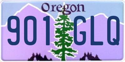 OR license plate 901GLQ