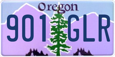 OR license plate 901GLR