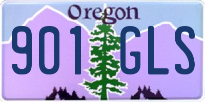 OR license plate 901GLS