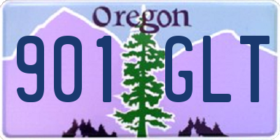 OR license plate 901GLT