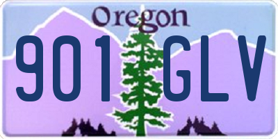 OR license plate 901GLV