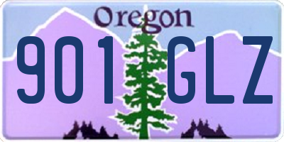OR license plate 901GLZ