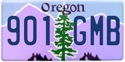 OR license plate 901GMB