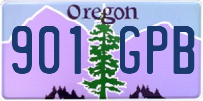 OR license plate 901GPB