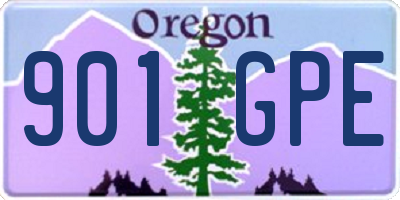 OR license plate 901GPE