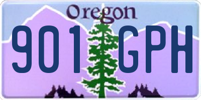 OR license plate 901GPH