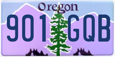 OR license plate 901GQB