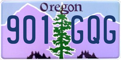 OR license plate 901GQG