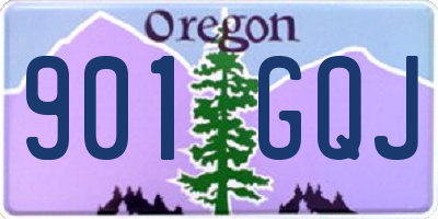 OR license plate 901GQJ