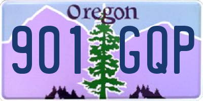 OR license plate 901GQP