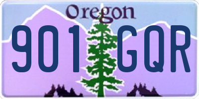 OR license plate 901GQR