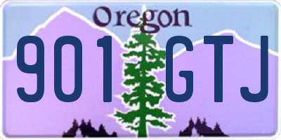 OR license plate 901GTJ