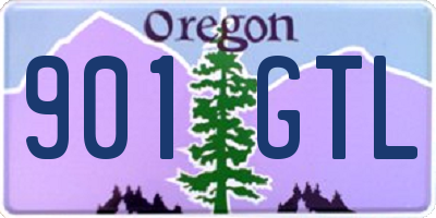 OR license plate 901GTL