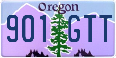 OR license plate 901GTT